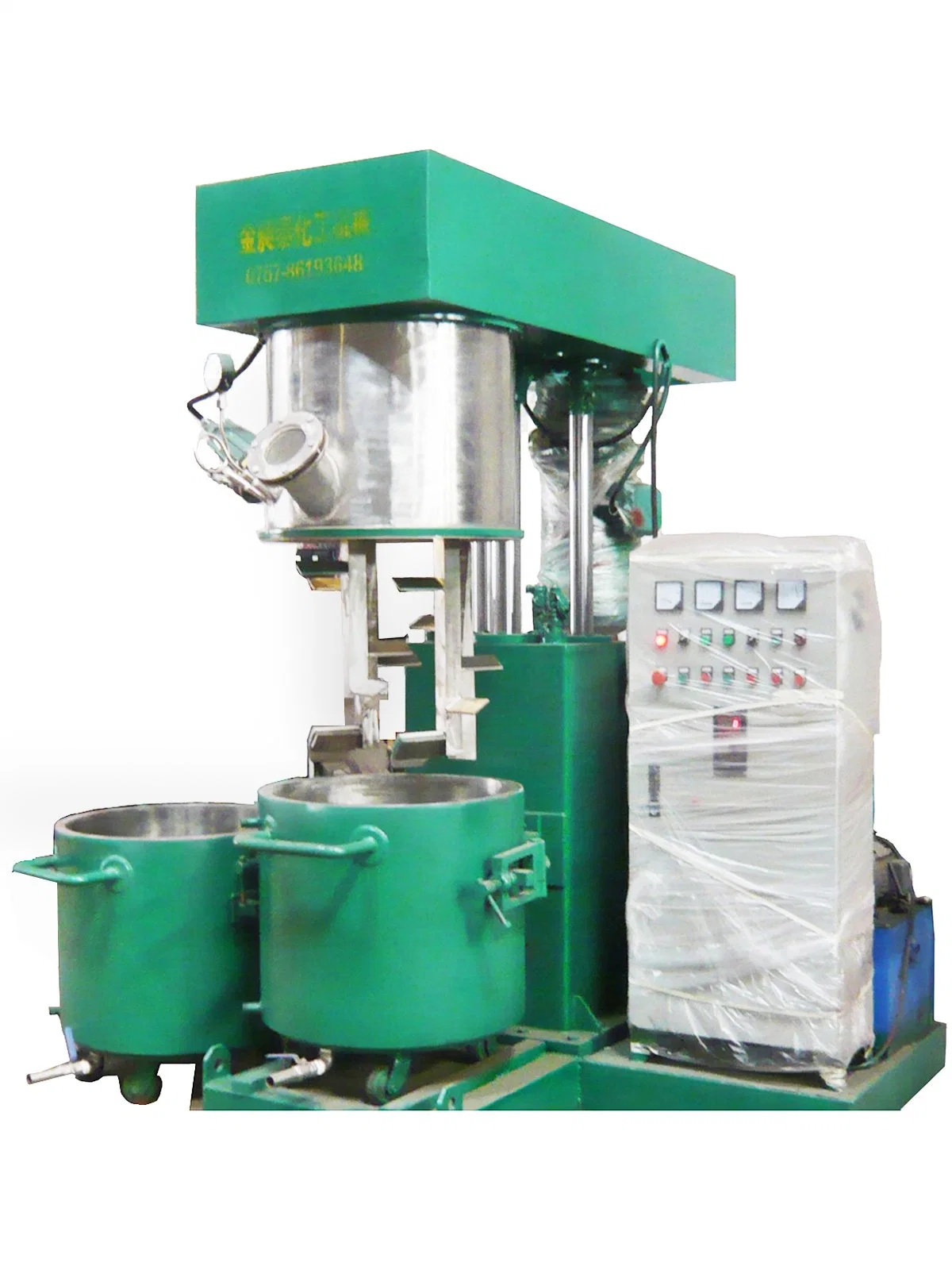 Heat Transfer Oil Heating Double Planetary Mixer Colloid Mill/Colloid Mill/Glass Cement