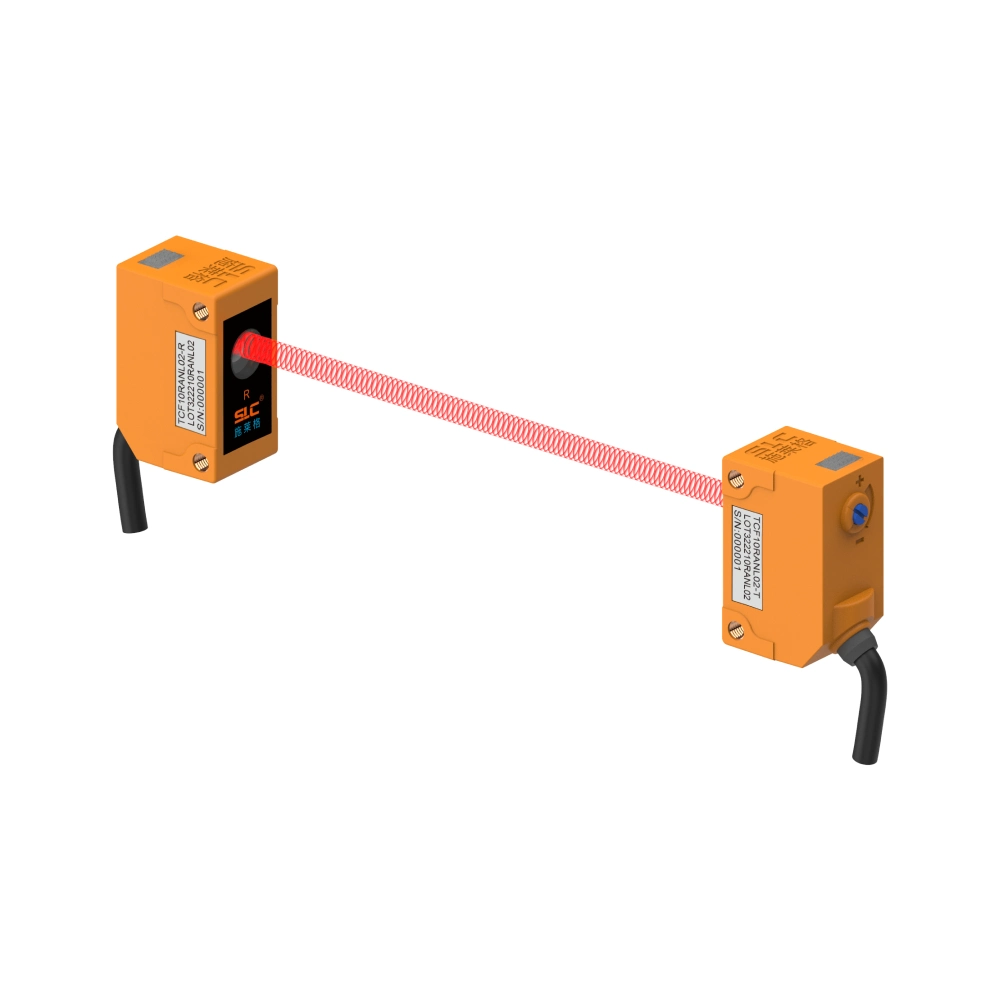 Série de TCF 3/10SLC M PNP/NPN tipo fotoelétrico Sensor de Luz Vermelha de infravermelhos