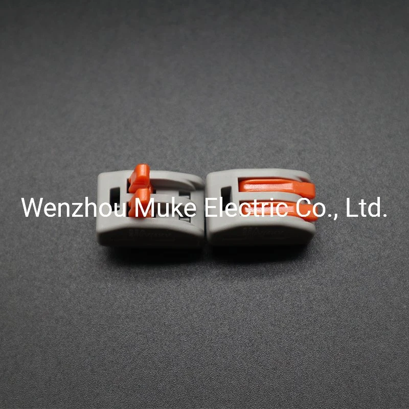 Universal Cable Wire Connectors 222 Type Fast Home Compact Wire Connection Push in Wiring Terminal Block Pct-212