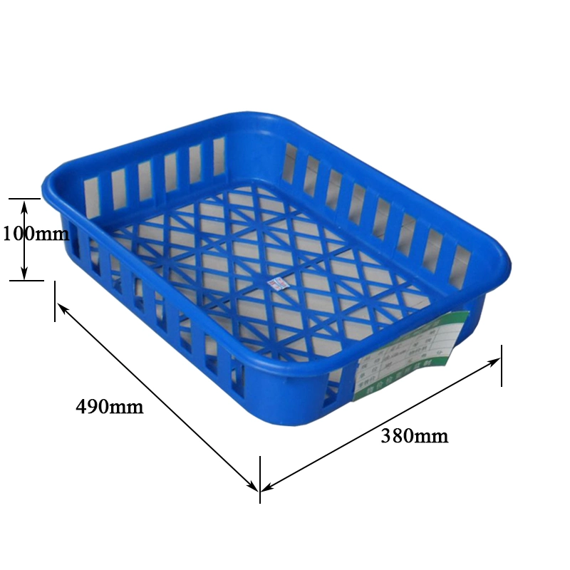 Wholesale/Supplier Rectangular Plastic Small Empty Fruit Vegetable Storage Bin Baskets Crates