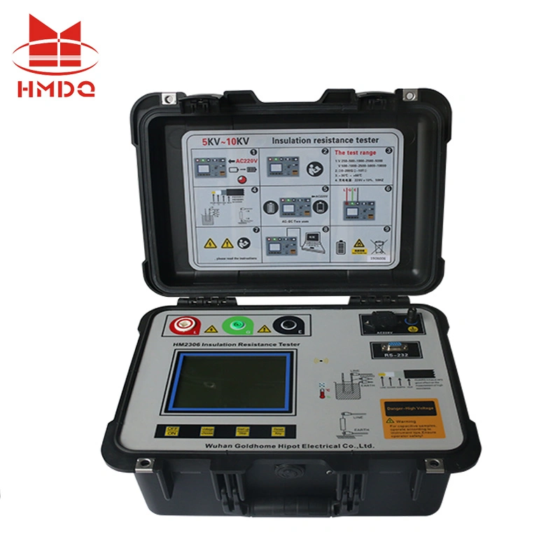 5kv 10kv 15kv 20kv 10t Ohm Megger Electrical Testing Meter Megohmmeter Insulation Resistance Tester