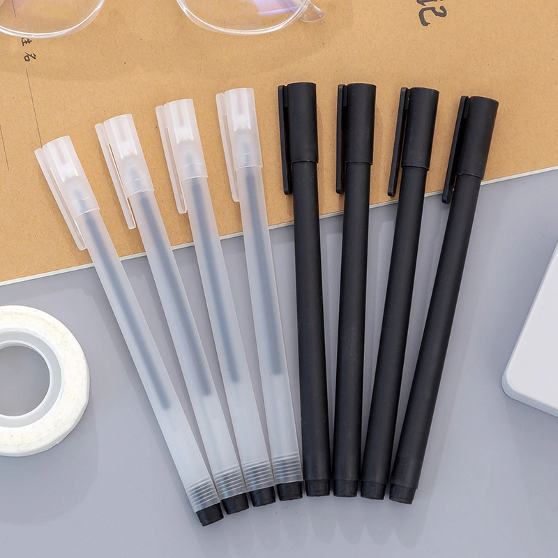 Factory Wholesale/Supplier Office Simple Scrub Rod Gel Pen