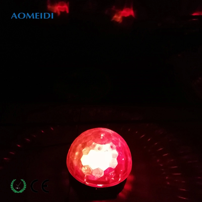 LED Cheap DJ Equipment UFO Crystal Magic Disco Ball Light (DMX512)