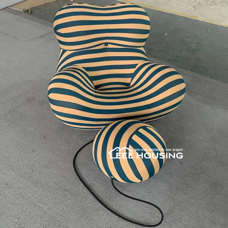 Lounge Chair Creative Sofa Lounge Chair Stool Zebra Chair Mother's Embrace Sofa