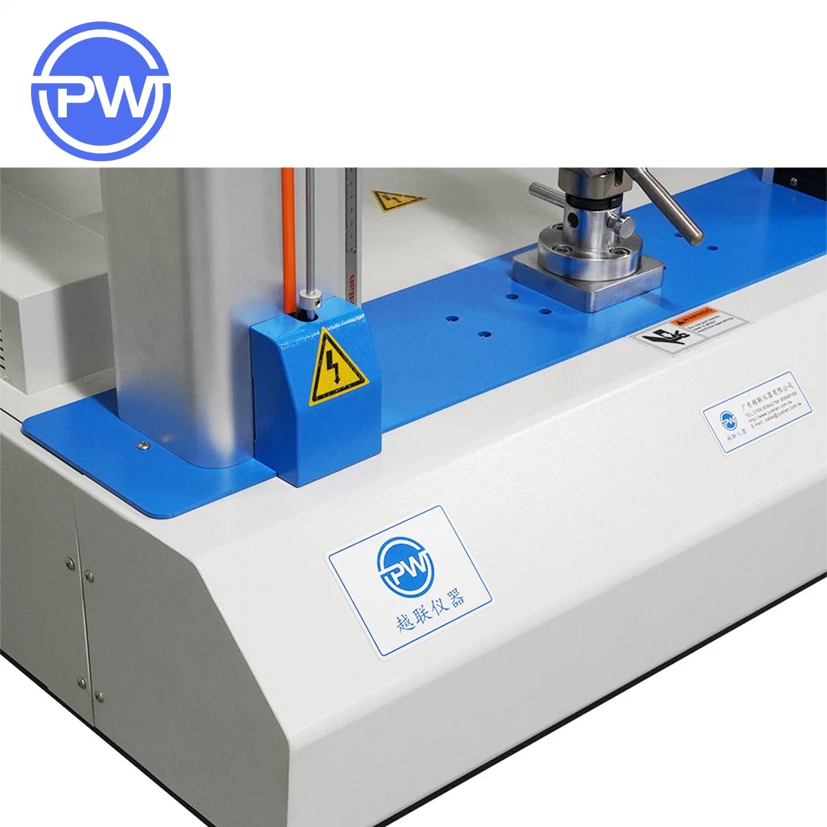 50kn la capacidad de control servo y pruebas de ensayo de tracción de la máquina con CE aprobada