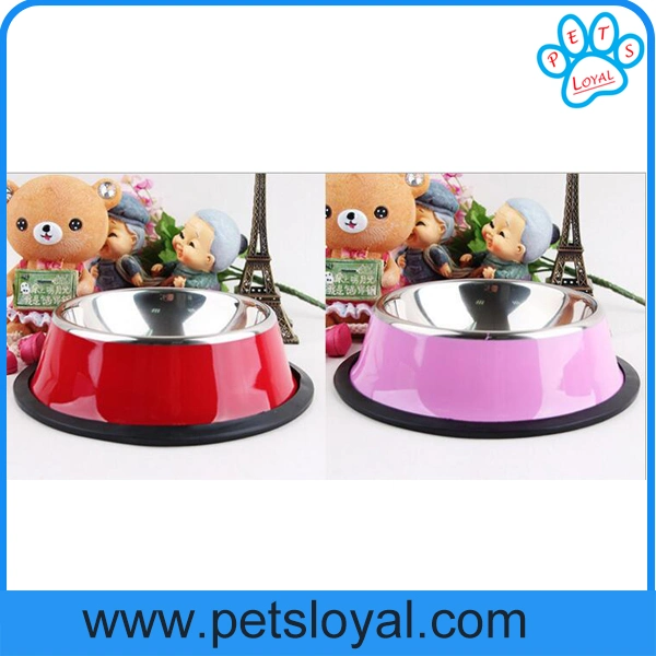 Manufacturer Cheap Stainless Steel Dog Feeder Bowl, Pets Products