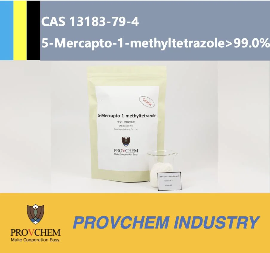 CAS 13183-79-4 5-mercapto-1-Methyltetrazole productos químicos en polvo