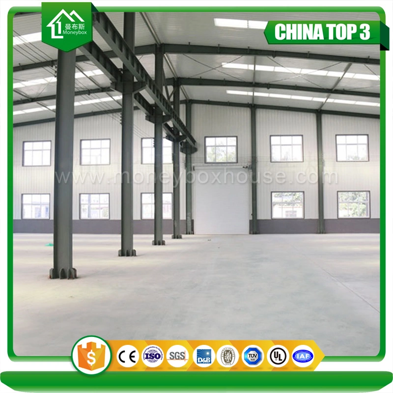 Large Span Industrial Prefabricated Steel Structure Steel Factory Workshop Warehouse