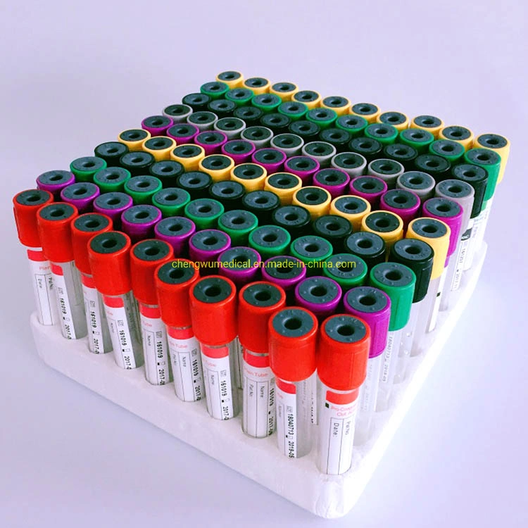 Los productos médicos desechables, los dibujos de sangre K2/K3 EDTA de recogida de sangre el tubo de vacío