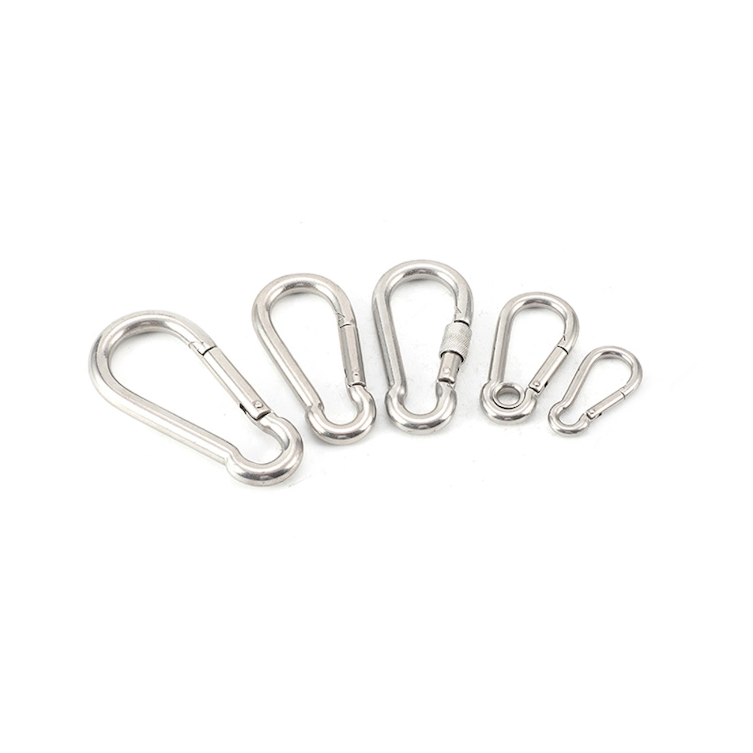 Muelle de acero inoxidable grillete de Snap Hook montaje