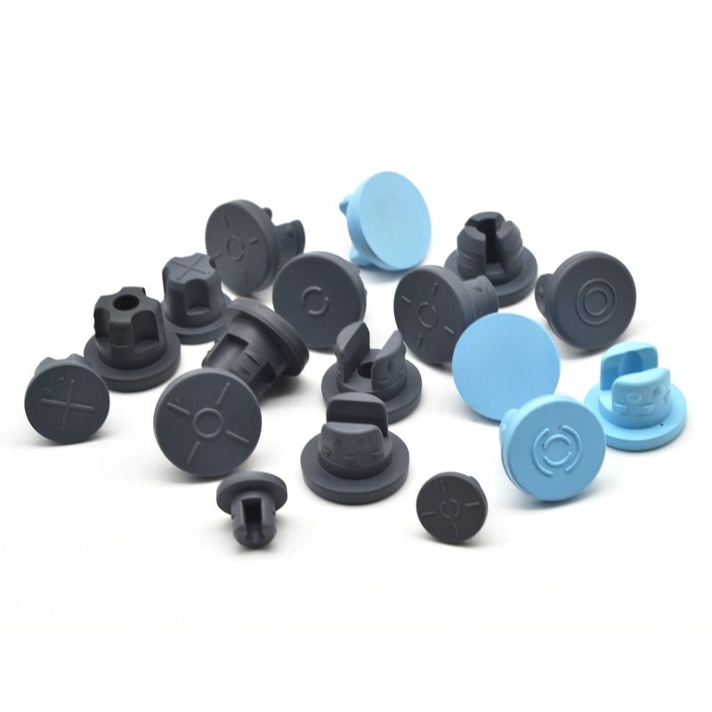 Factory Supply 20mm Lyopglization Freeze-Dried Bromo Butyl Rubber Stopper (20-D1; 20-D2)