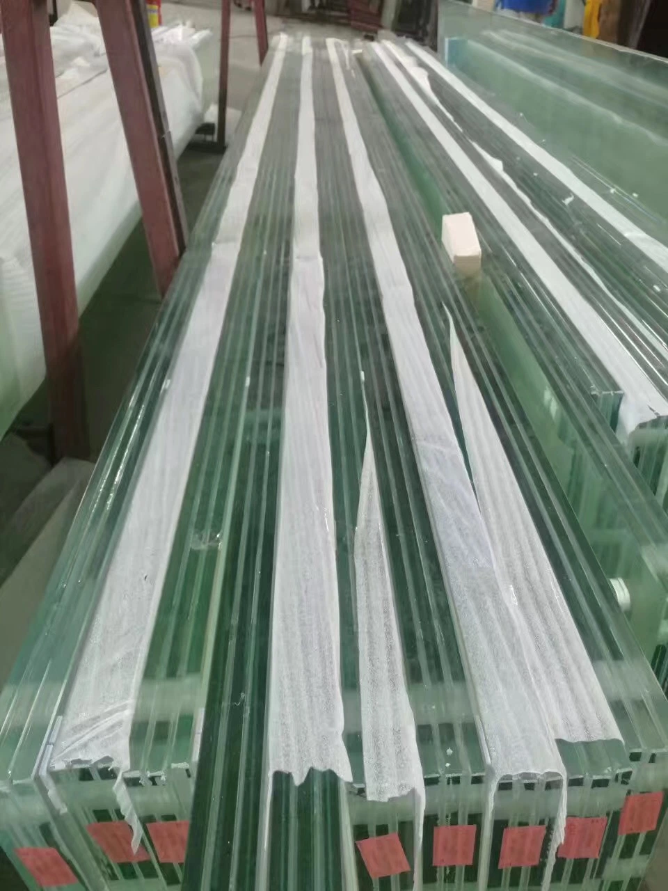 6.38mm 8.38mm Clear Tempered Laminated Glass