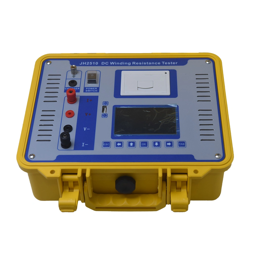 300mA/1A/10A/Automatic Portable Transformer Winding Direct Current Meter DC Resistance Meter Winding Resistance Tester Insulation Resistance Meter