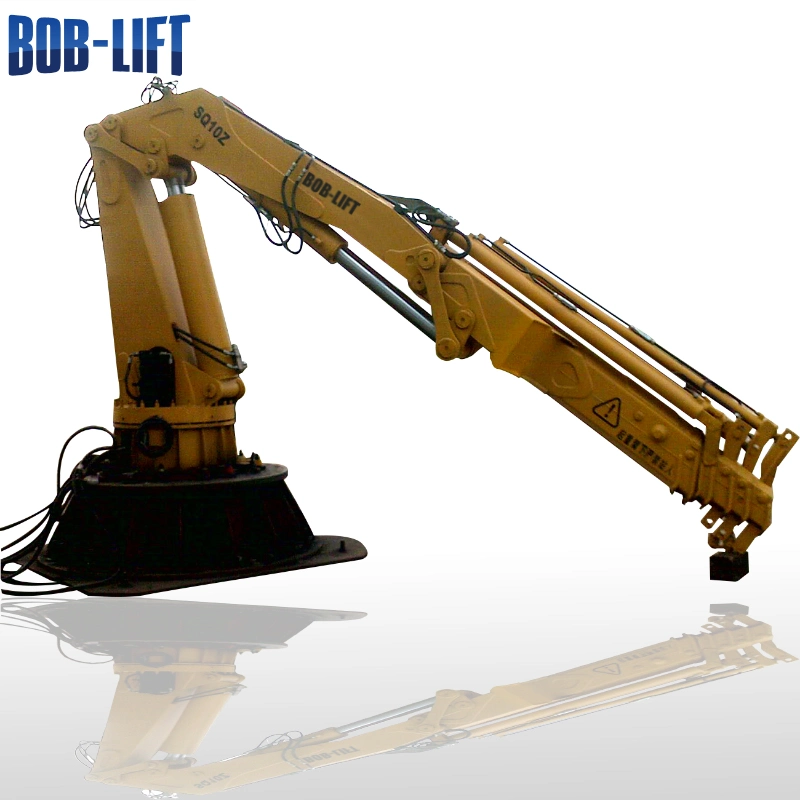 10 Ton Knuckle Boom Truck Marine Crane with Customization Service for Sale