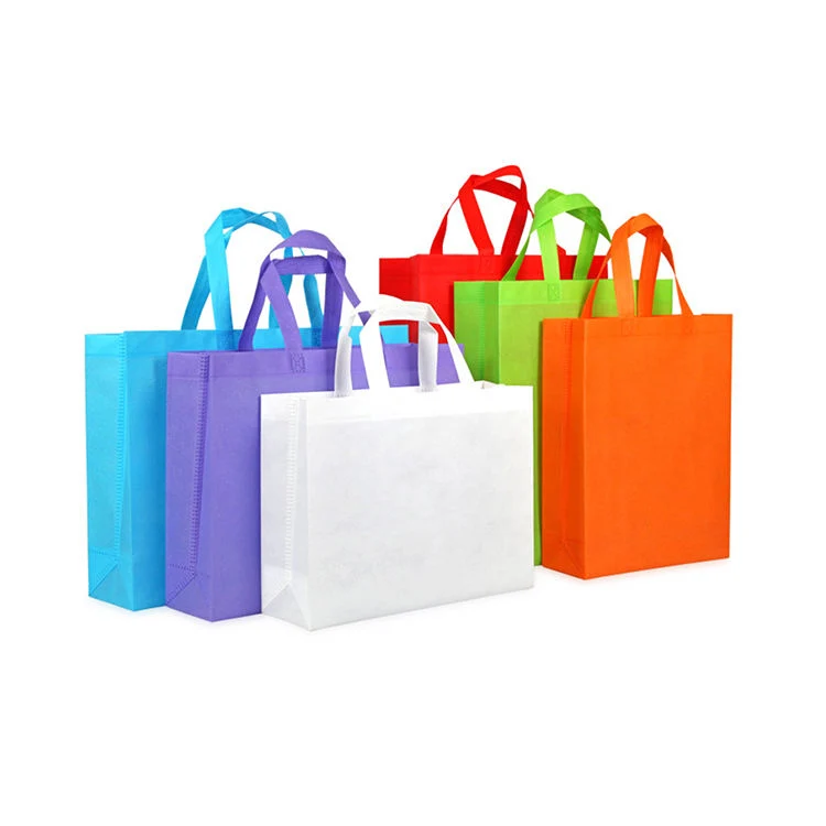 Promotional Non-Woven Fashion Shopping Bags Custom Logo Garment Non Woven Storage Bag