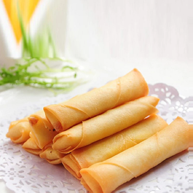 Chinese Delicious Snack Frozen gebratene Frühlingsrollen mit Gemüse Füllung Großhandel