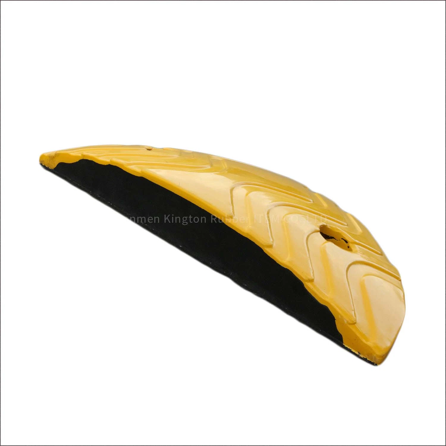 Heavy Duty Rubber Traffic Speed Humps Rubber Flat Top Speed Bump