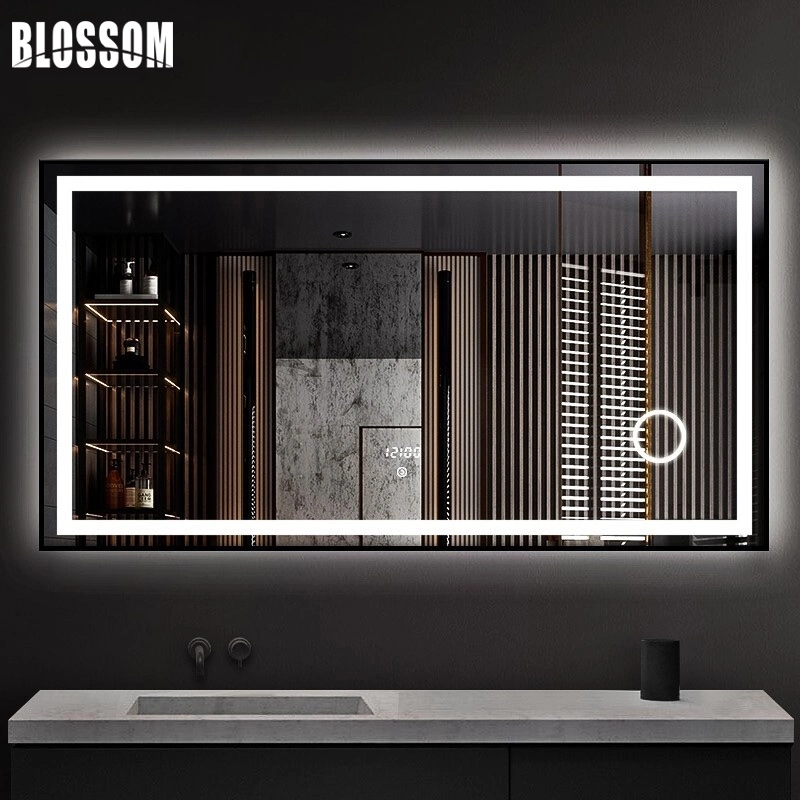 Banho mobiliário Banheira grande Smart LED Magnifying Vanity Mirror