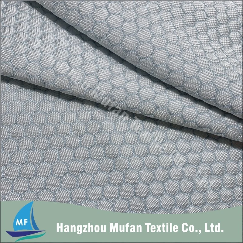 a Bit Cool Nylon Material Polyester Fabric for Mattress Ticking or Pillow Cover Fabric (MF-555)