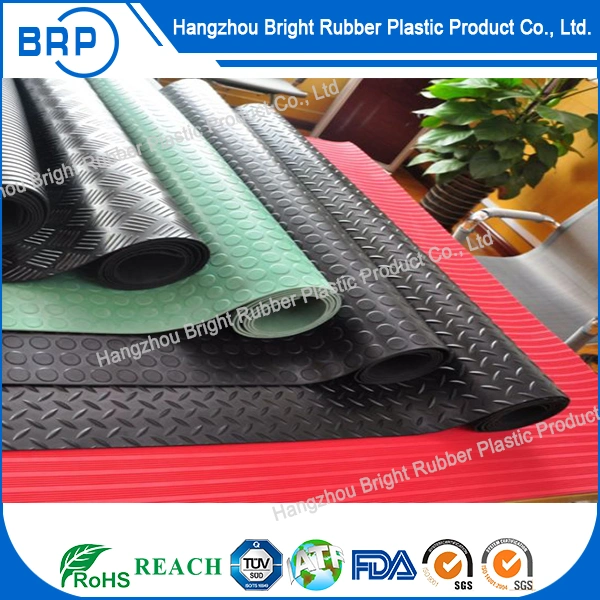 High quality/High cost performance  Outside Inside Shock-Absorbing Anti-Fatigue Non-Slip Rubber Mat Rubber Sheet