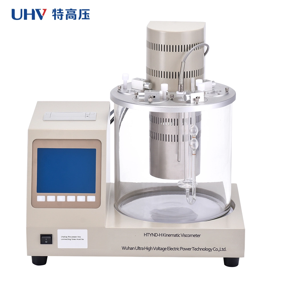 Htynd-H viscosímetro de cinemática de aceite lubricante para el análisis del índice de Viscosidad La viscosidad y