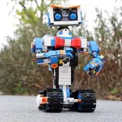 Кирпичная конструкция Комплект строительных блоков робота Inteligent для образовательных учреждений Детские игрушки