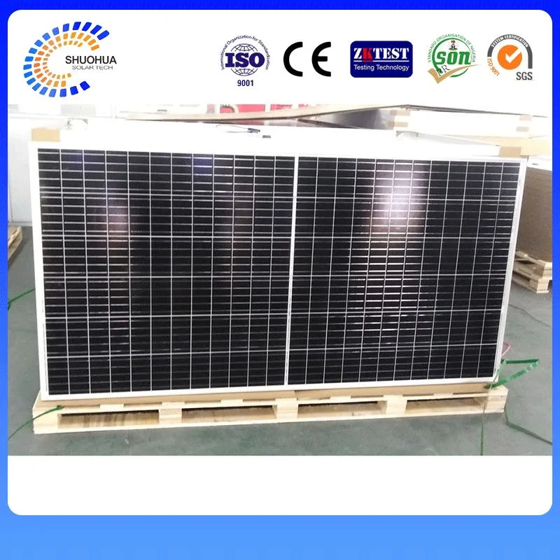 New Series Photovoltaic Panel Half Cell 450W PV 144 Cells Solar Panel Board Sunpanel for Home