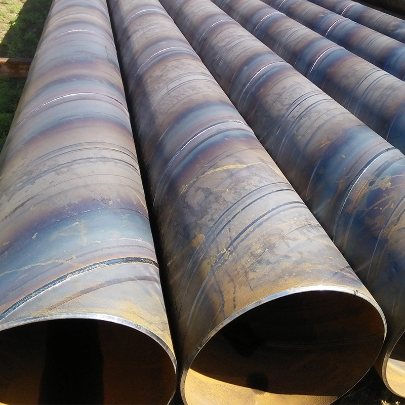 ASTM A36 A53 A106 Carbon Steel Spiral Welded Tube Steel Pipe API 5L Material