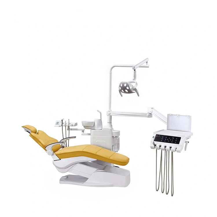 CE Certificate High Quality Dental Chair Fashionable with LED Operating Light