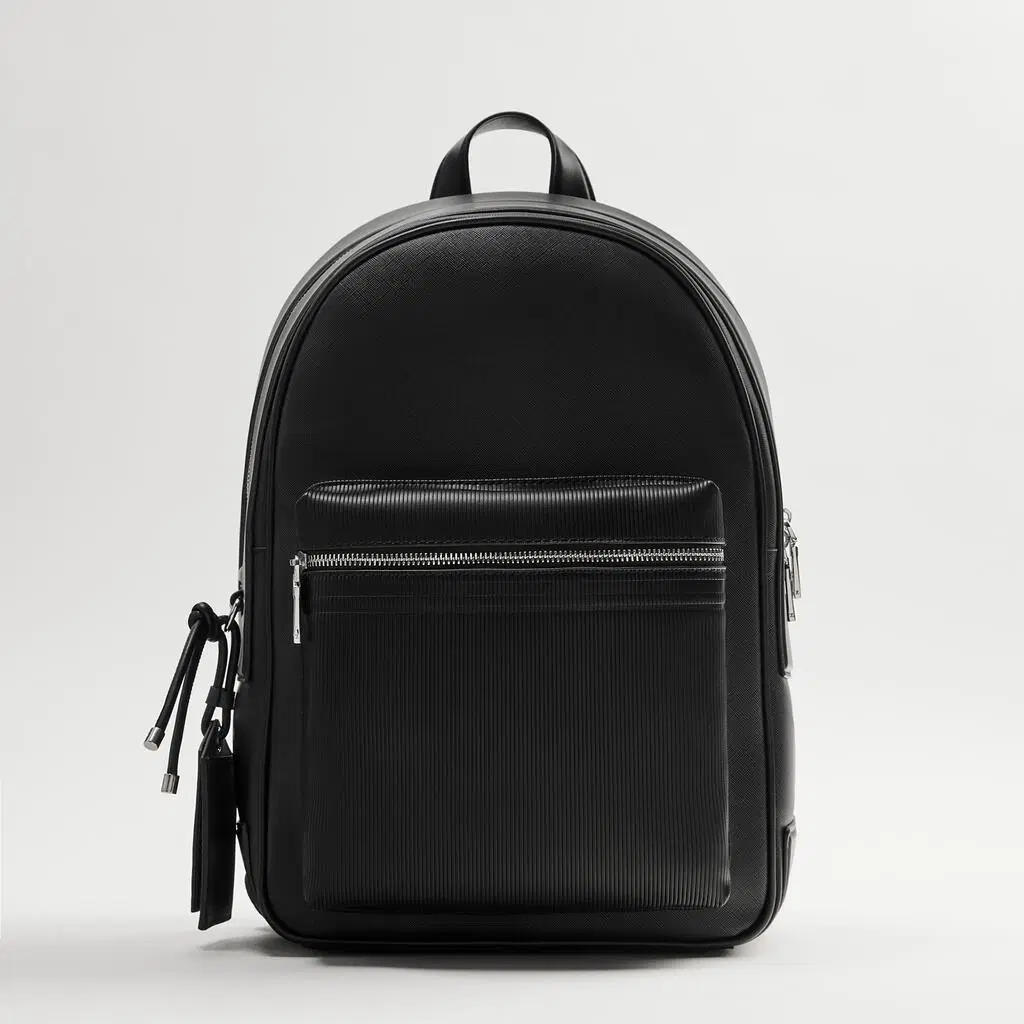 New Stylish Modern Leather Backpack Original Factory High quality/High cost performance  Women Men Backpack