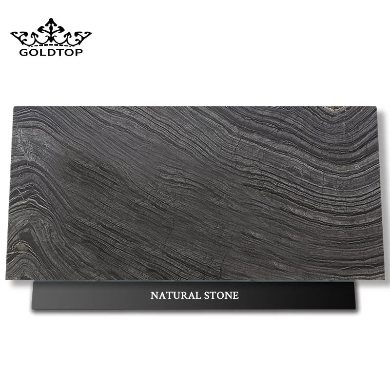 Negro/Gris/Blanco/Marrón/Verde baldosa/mármol/Láceo/Piso Countertop mármol de madera para edificio/proyecto/Countertop/Vanity Top