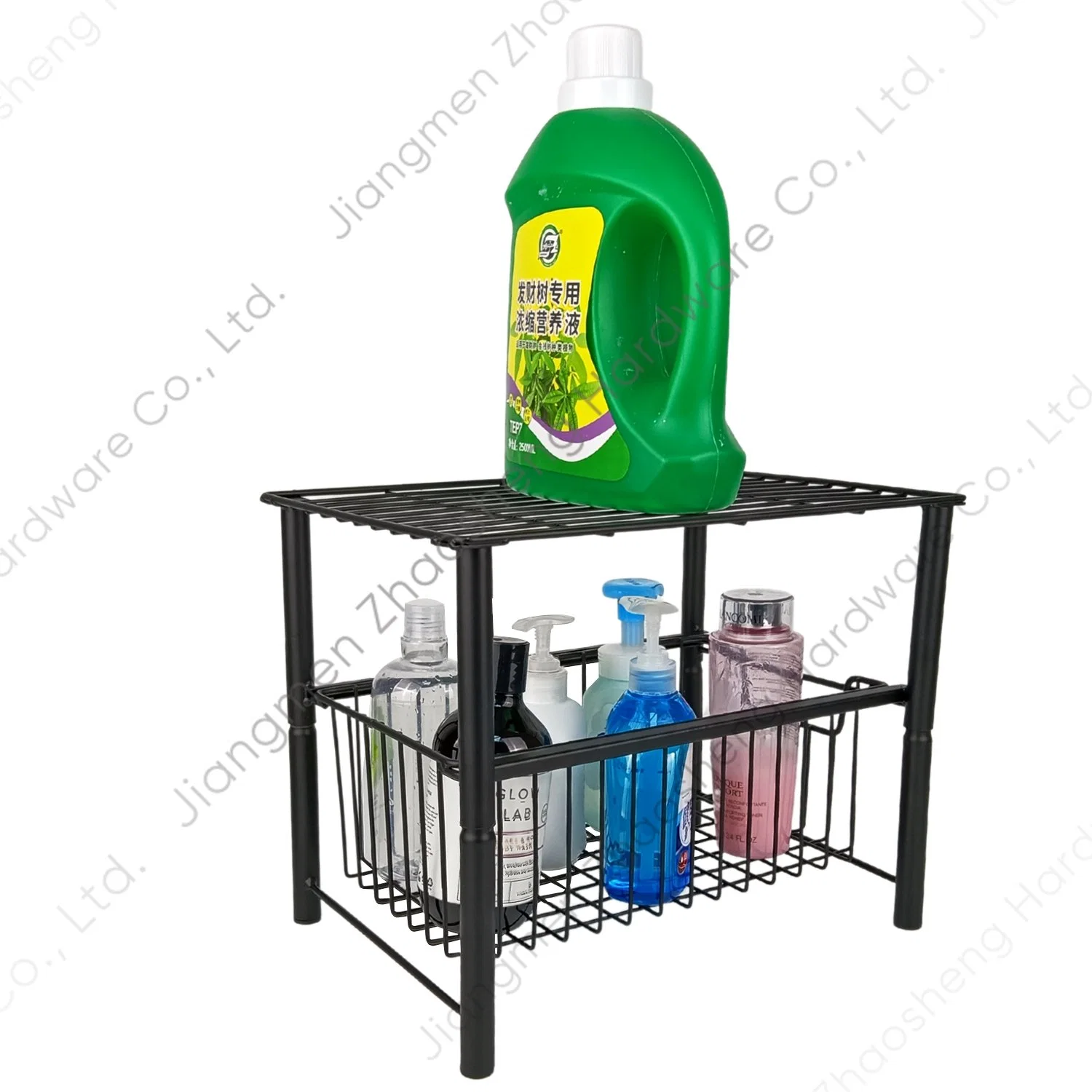 2 Tier Pull out Sliding Drawer Organizer The Under Sink Organizers and Storage