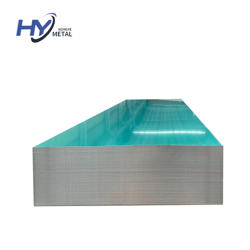 Hoja de aleación de aluminio 1050/1060 precio de fábrica de hoja de espejo de aluminio para la decoración de la placa de aleación de aluminio