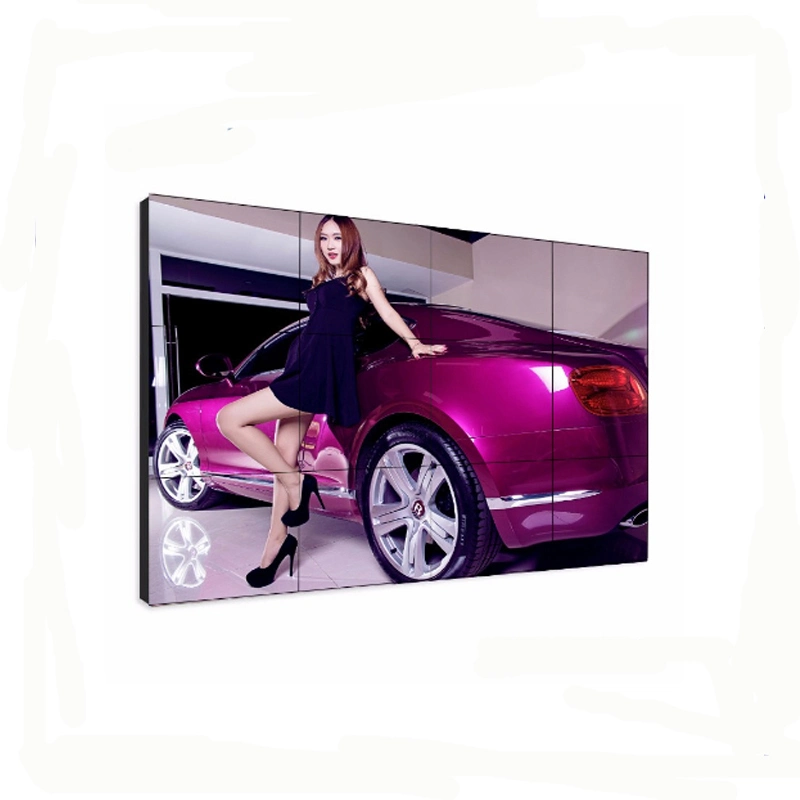 55 Inch 3.5mm Bezel Indoor LCD Display Videowall Screen for Shopping Mall and Conference