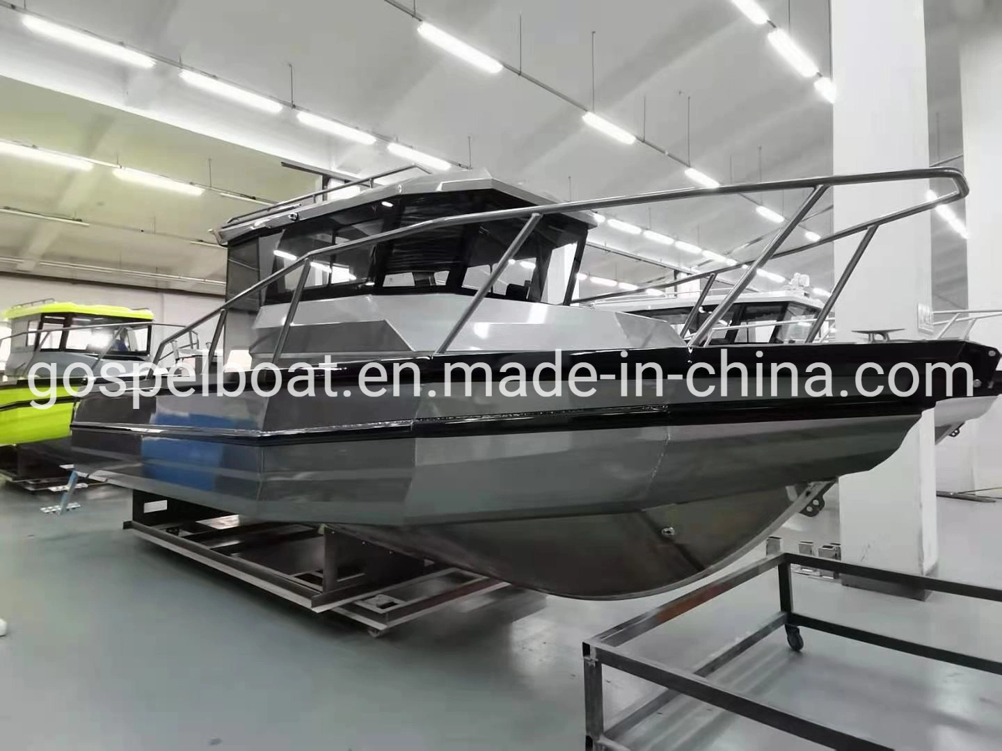 7,5m Modelo de cabina de aluminio para barcos de pesca/aluminio para embarcaciones deportivas