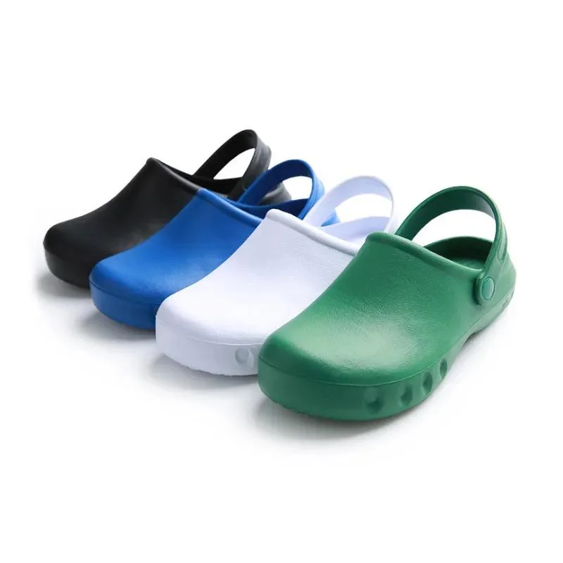 Pte Slip Resistant Rubber Medical Surgical Clog Slipper Hospital Operating Theatre Shoes