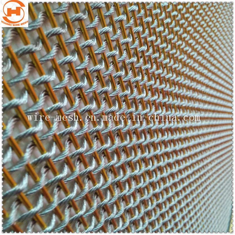 Stainless Steel Wall Curtain Decorative Wire Mesh for Architectural Decoration