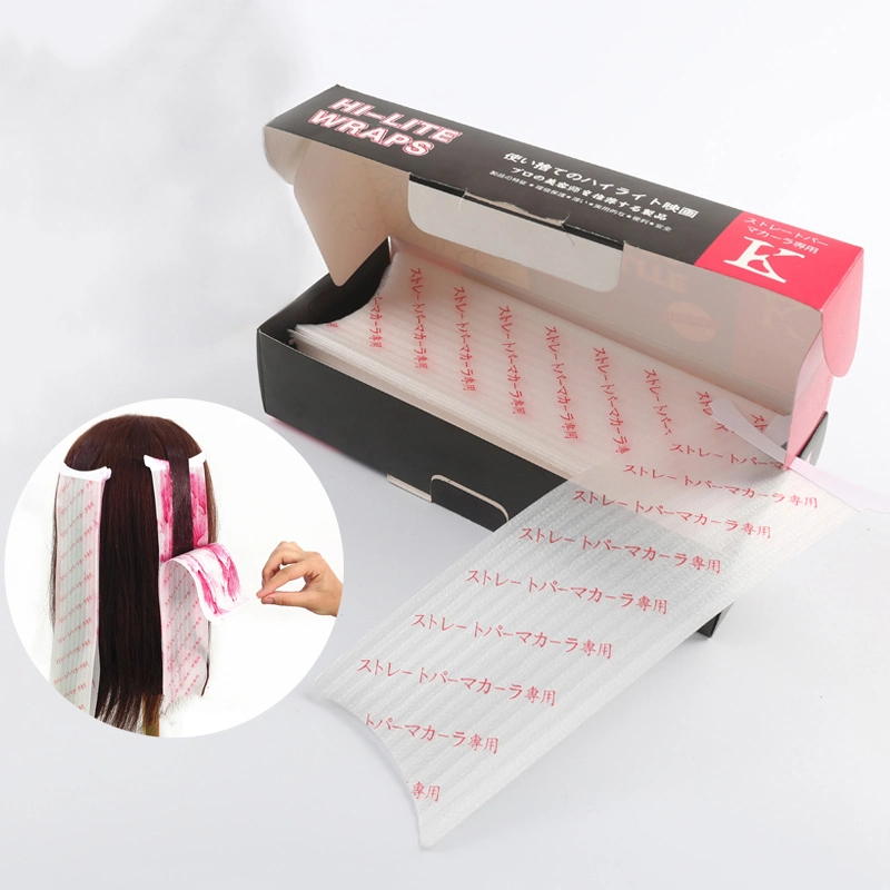 Salon Hair Dye Paper Cave Design Reusable & Durable Barber Highlight Coloring Tissue Sheet Styling Tool