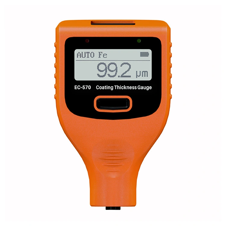 Ce-570 LCD Digital automático del medidor de espesor de recubrimiento de espesor del recubrimiento Tester