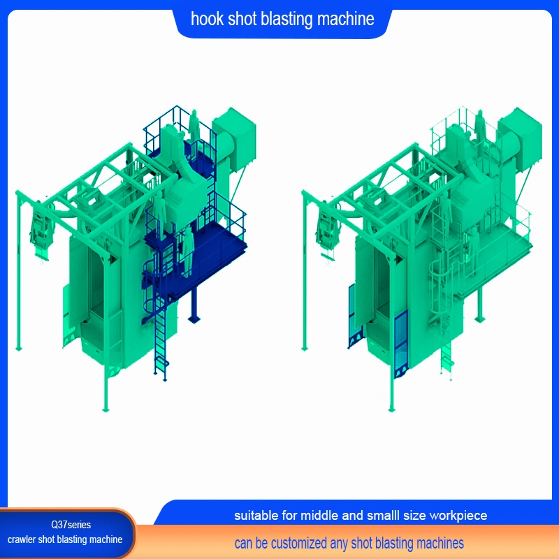 Hook Type Shot Blasting Machine with Abrasive Circulation Purification System