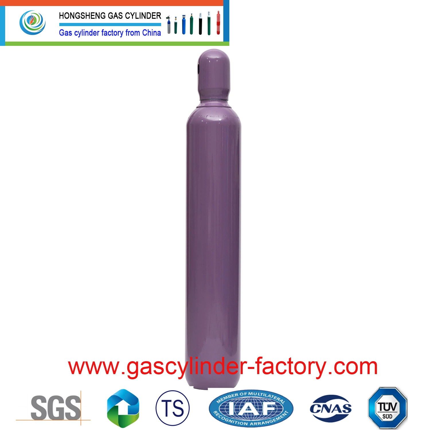 High quality/High cost performance Ethylene/Acetylene/Ammonia/ Methane/Argon/ Helium Ethylene Cylinder