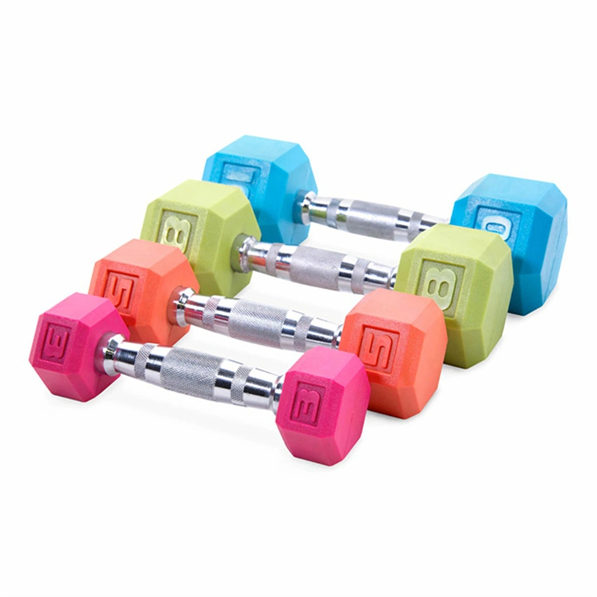 Colour Adjustable Dumbbell Set Hexagon Dumbbell