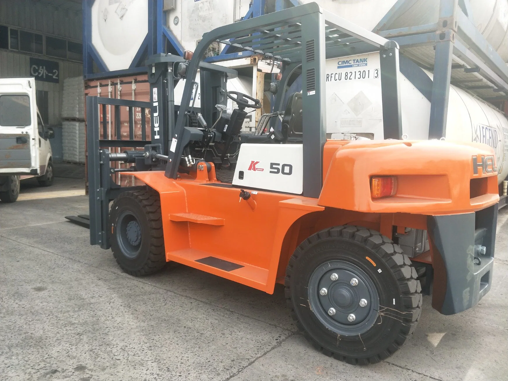 Heli Cpcd50 5 Tons Diesel Forklift Truck with Quanchai Engine Cheap Price