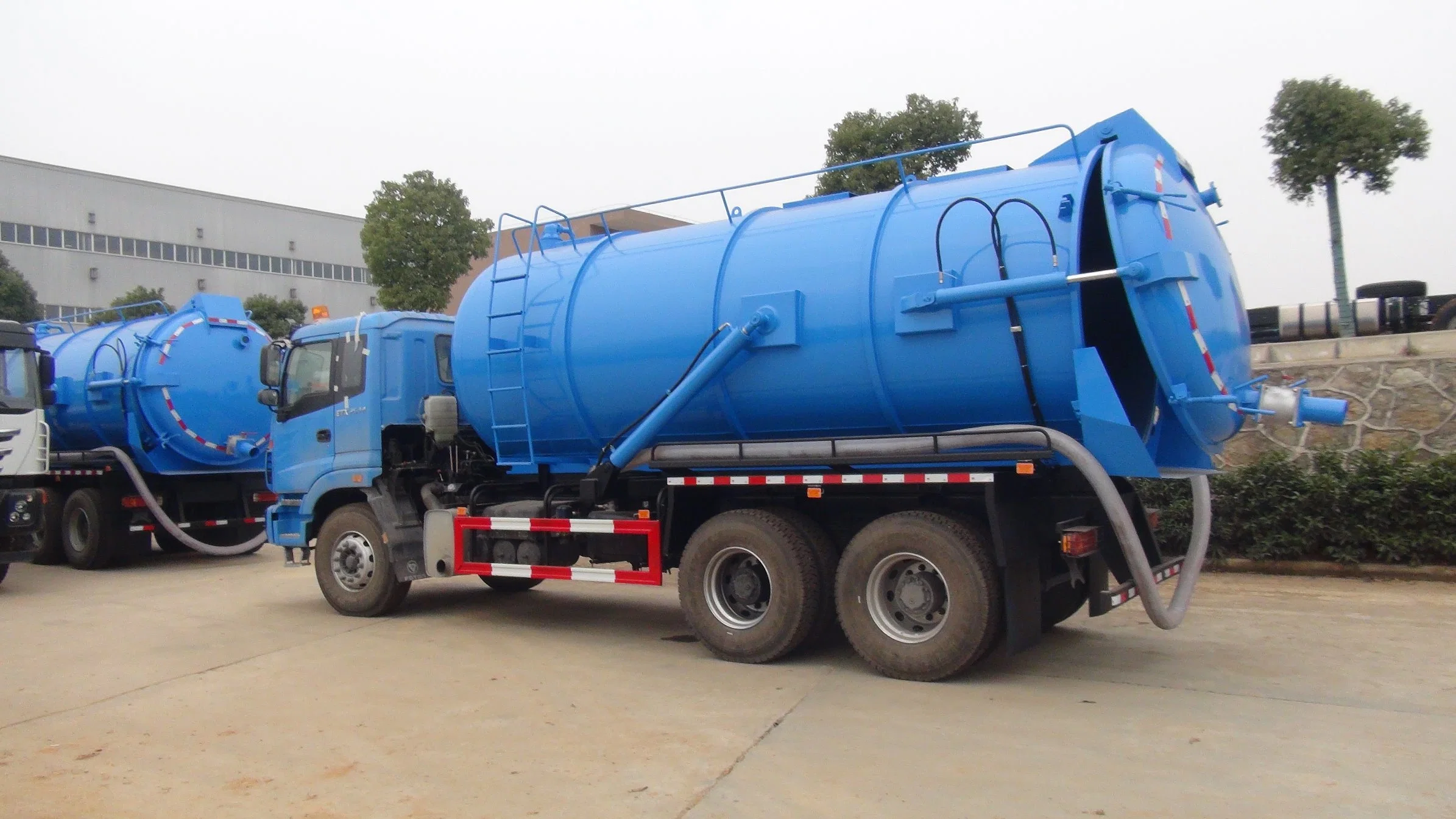 Futian 20cbm Sewage Vacuum Suction Truck