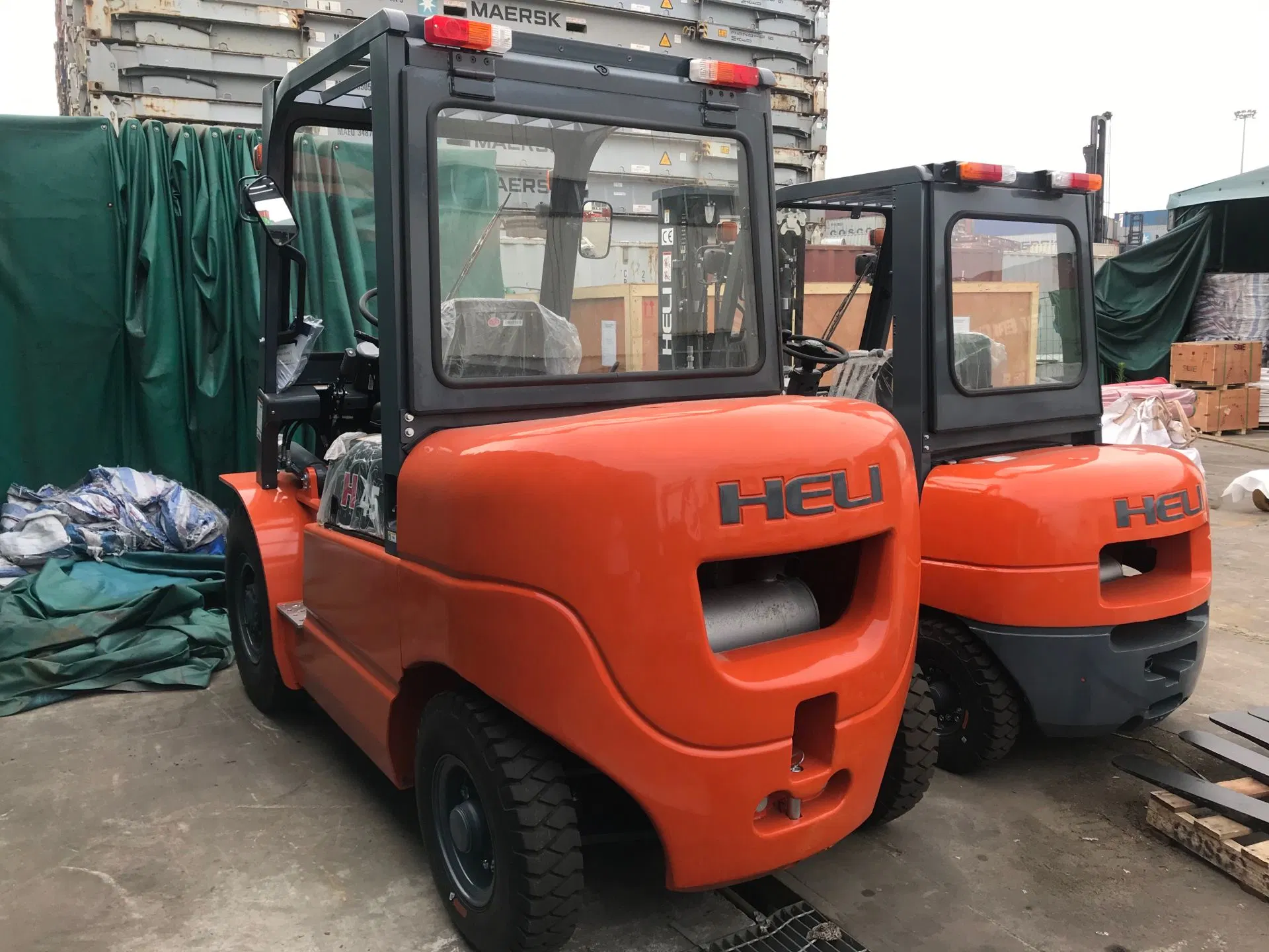 4.5 Ton Forklift Cpcd45 Excellent Quality Diesel Truck for Sale to Zimbabwe