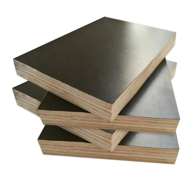 Black/Brown Waterproof Film Faced Plywood for Building Materials