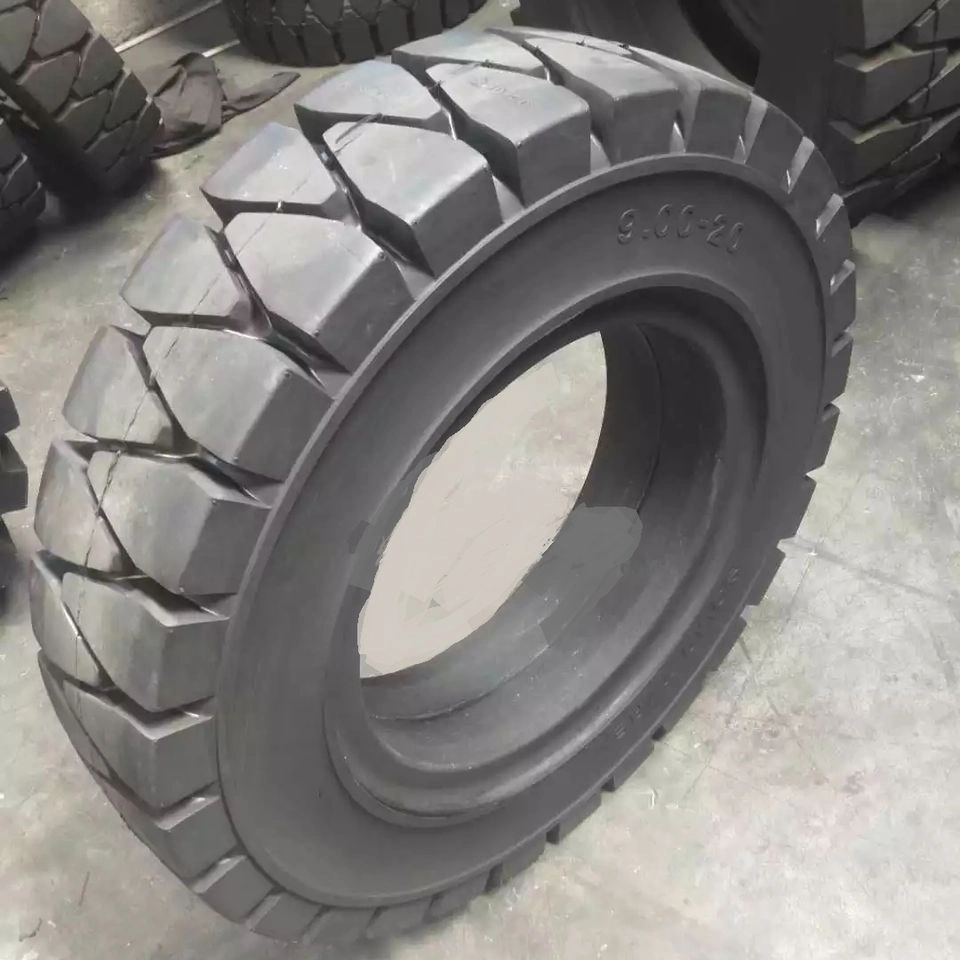 Forklift Solid Tire 16X6-8 150/75-8 Forklift Steering Wheel Cushion Tire