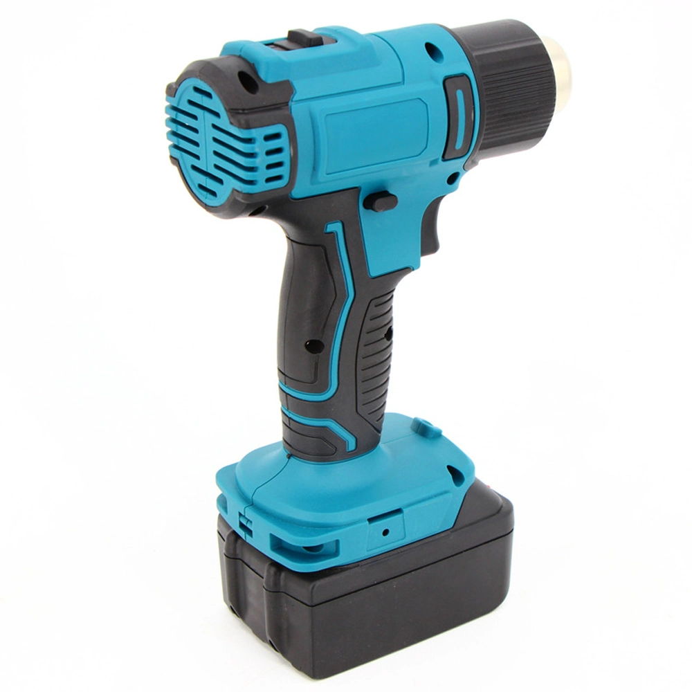 21V Cordless Heat Gun Variable Temperature Fast Heating Hot Air Gun