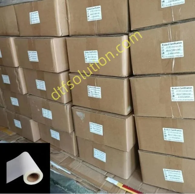 Factory Direct Heat Transfer Pet Film with Hot&Cold Peel Dtf Film