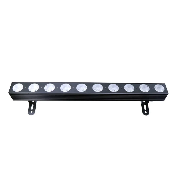 Lámpara lineal caliente Pixel Strip DMX COB Iluminación de la pared Precio 10*45W RGB 3en 1 LED Matrix Bar Beam Wall Wash Luz de escenario